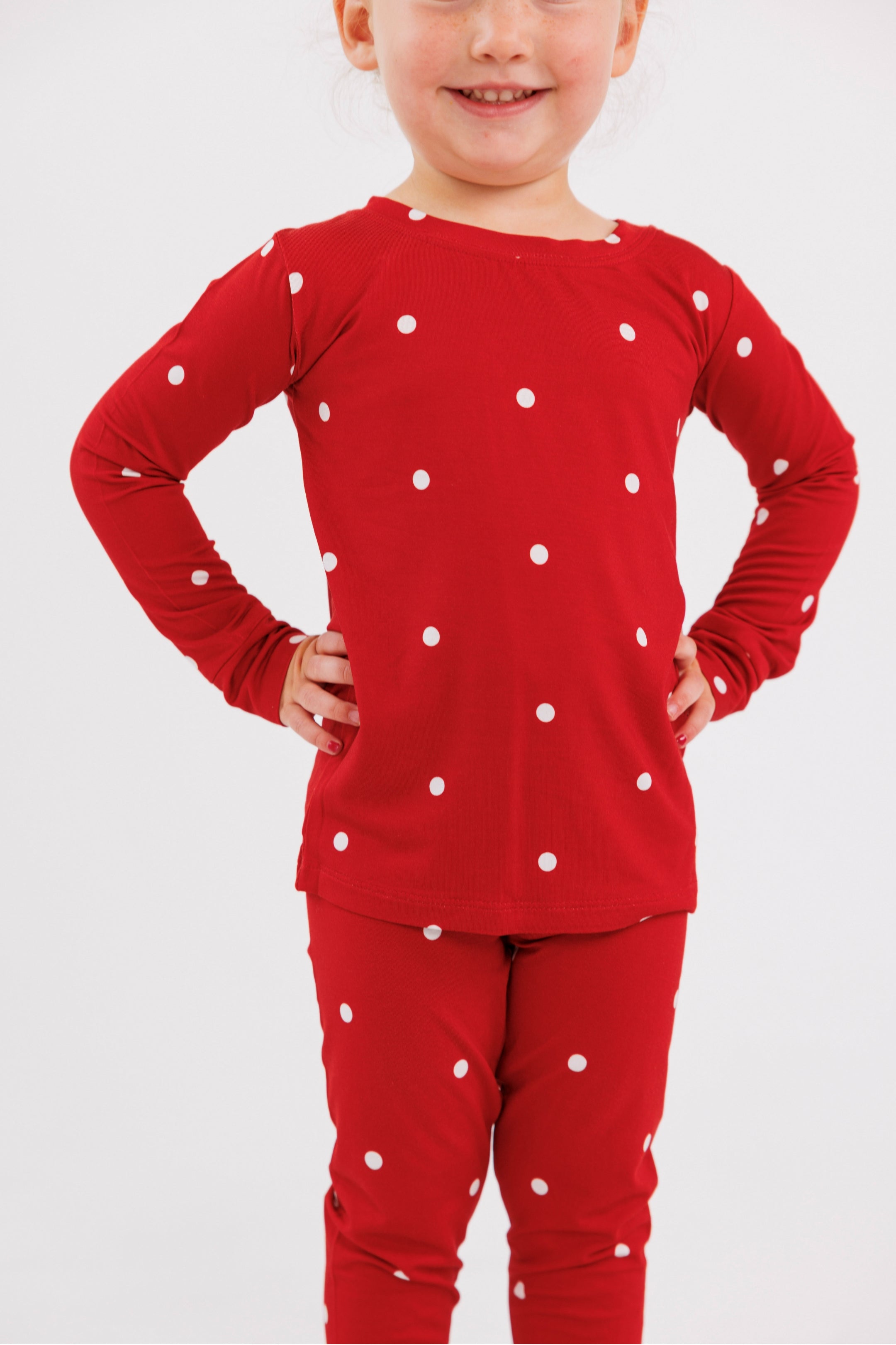 Ruby Polka Dot Two Piece Set