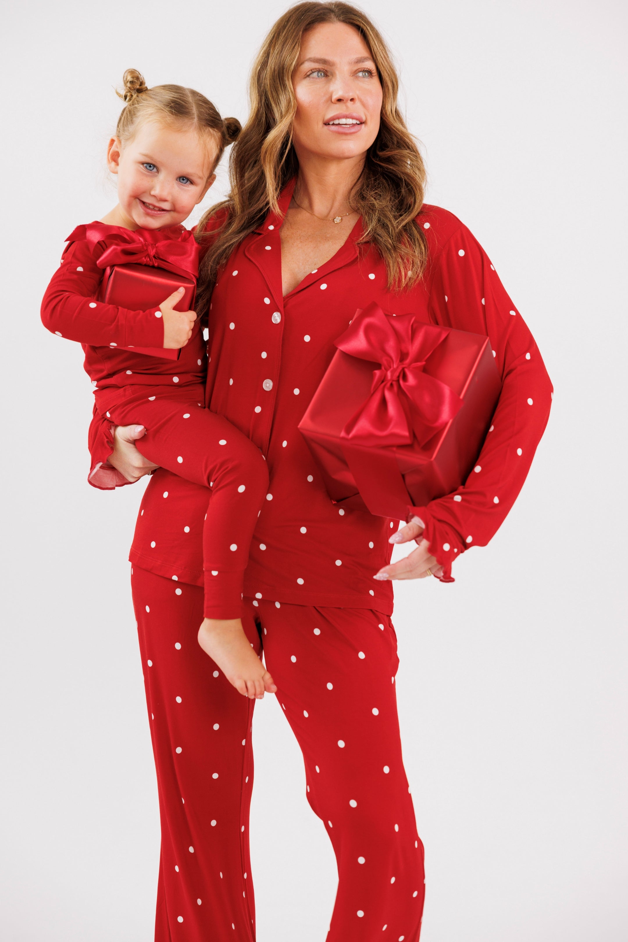 Ruby Polka Dot Two Piece Set