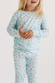 Poppy Blue Two Piece Set