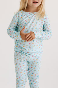 Poppy Blue Two Piece Set
