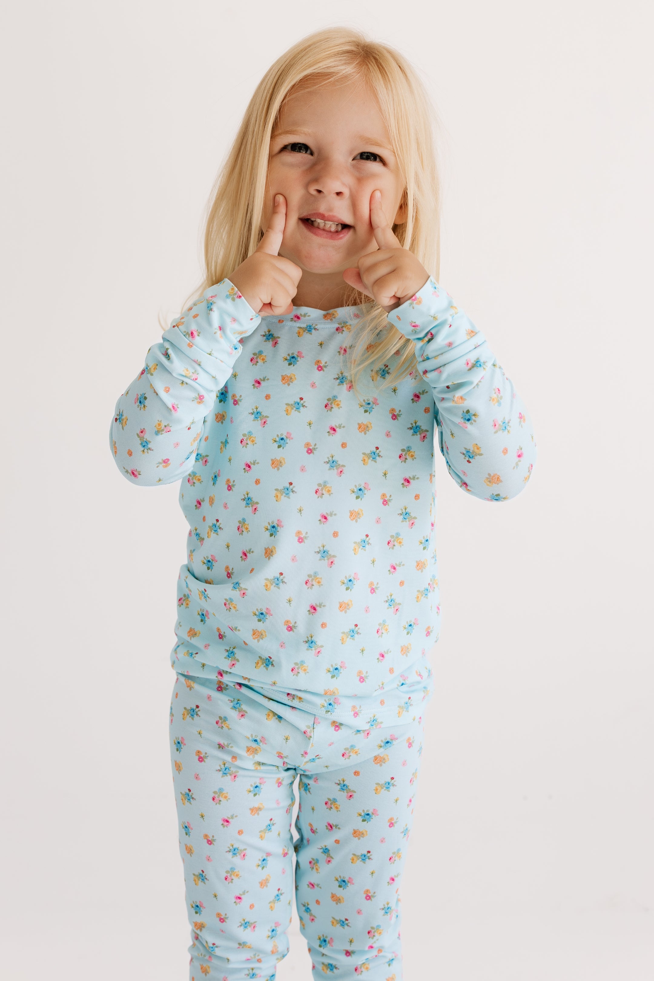 Poppy Blue Two Piece Set