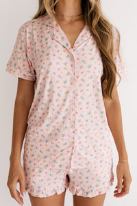Poppy Pink Women's Short Set