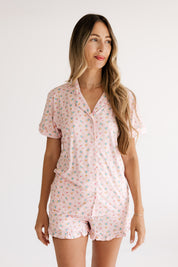 Poppy Pink Women's Short Set