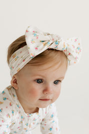 Poppy White Headband