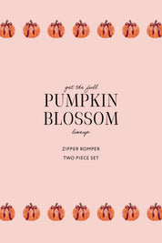 Pumpkin Blossom Two Piece Set