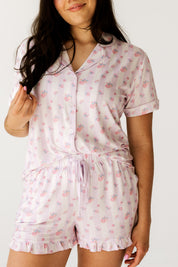 Purple Harper Women's Short Set