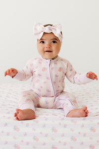 Purple Harper Zipper Romper