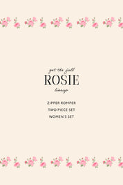 Rosie Floral Two Piece Set