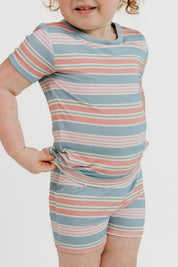 Sadie Stripes Two Piece Short Set
