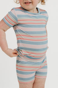 Sadie Stripes Two Piece Short Set