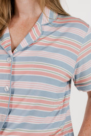 Sadie Stripes Women's Short Set