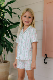Shoreline Dreams Button Up Short Set