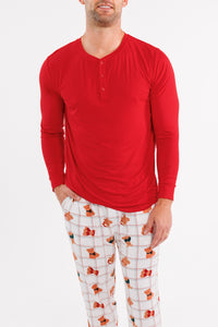 Cozy Christmas Bears Men's Jogger