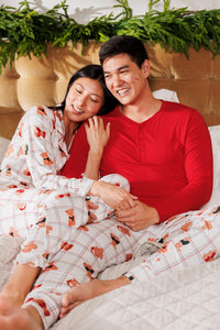 Cozy Christmas Bears Men's Jogger