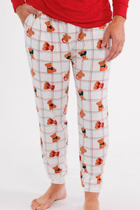 Cozy Christmas Bears Men's Jogger