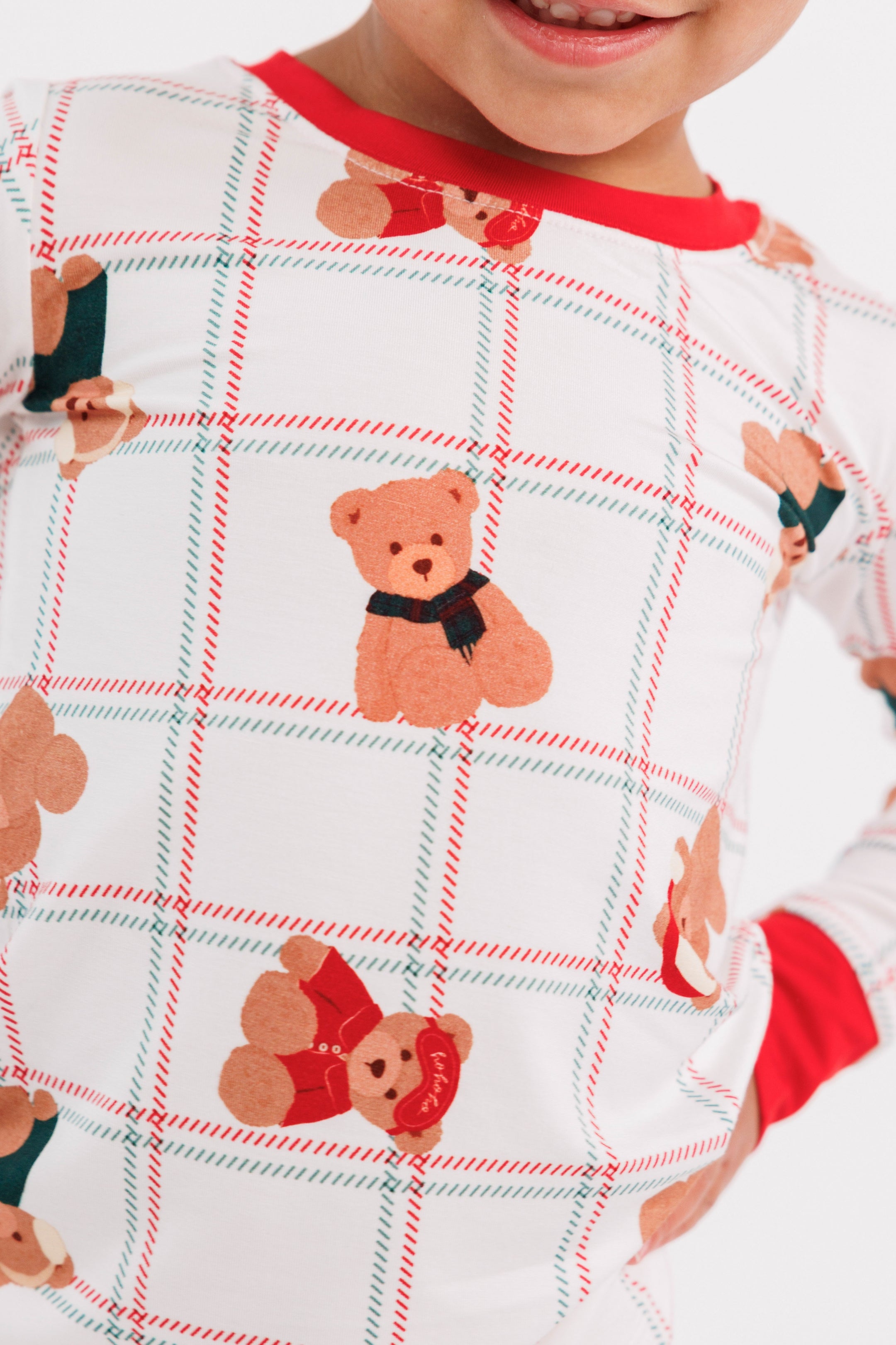 Cozy Christmas Bears Two Piece Set