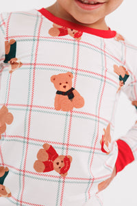 Cozy Christmas Bears Two Piece Set