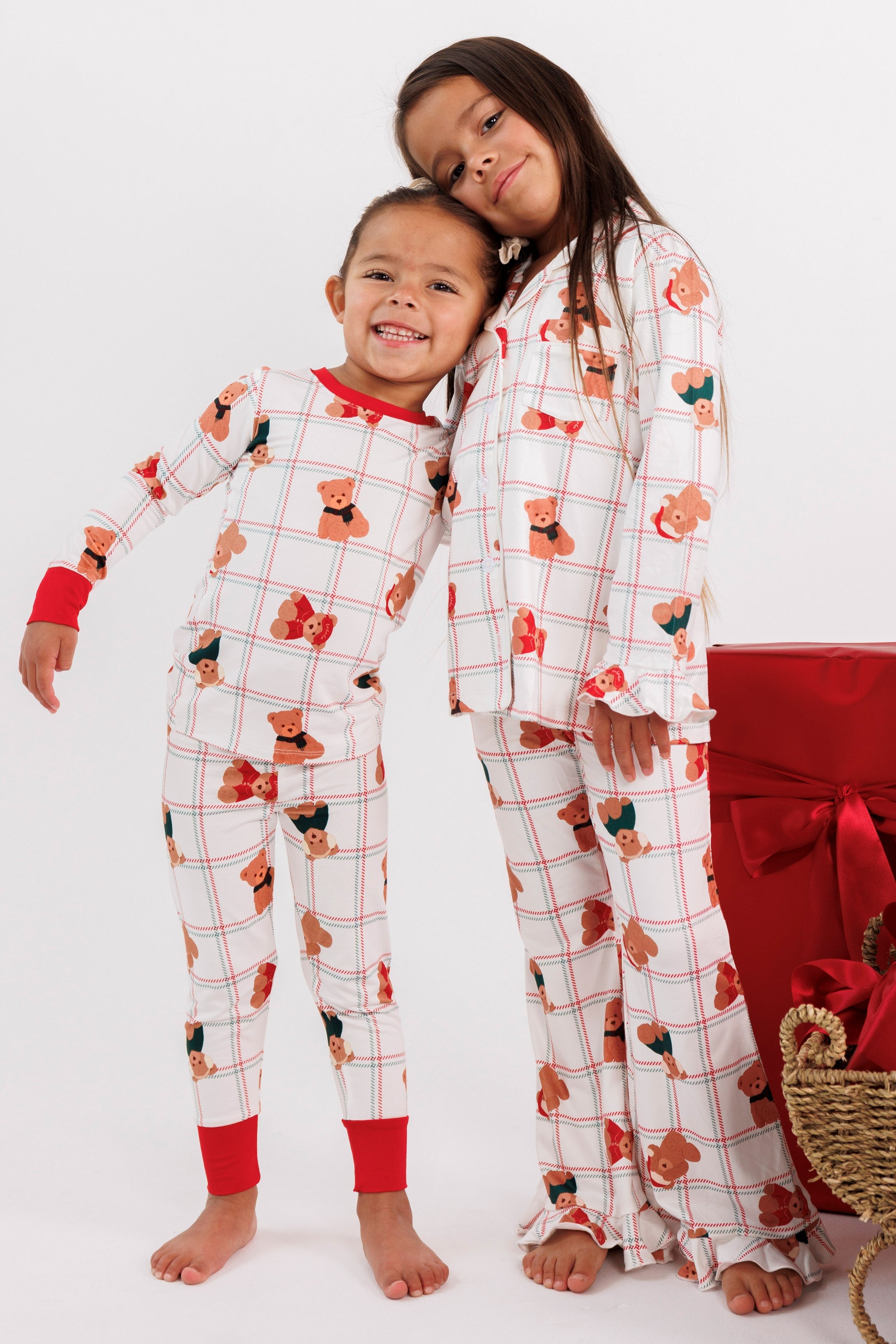 Cozy Christmas Bears Two Piece Set