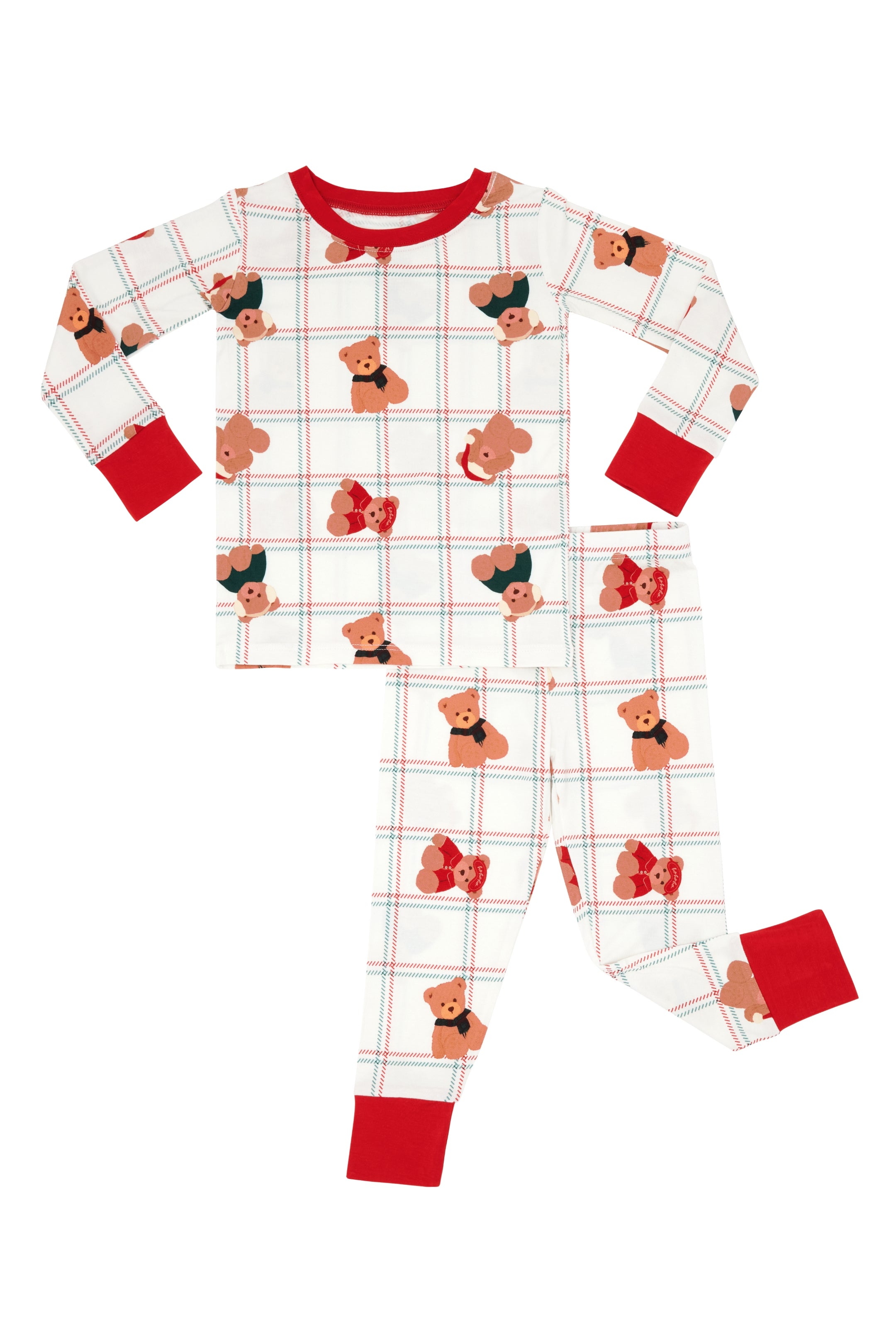 Cozy Christmas Bears Two Piece Set