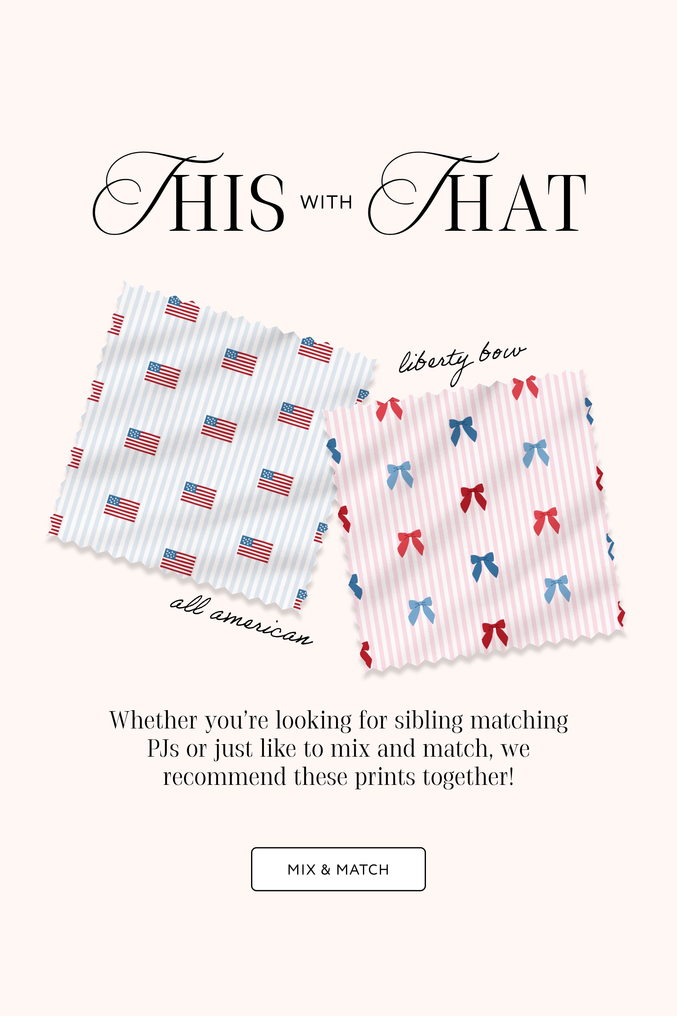 Liberty Bow Two Piece Set