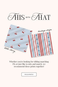 Little Cherry Zipper Romper