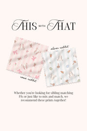 Rosie Rabbit Zipper Romper