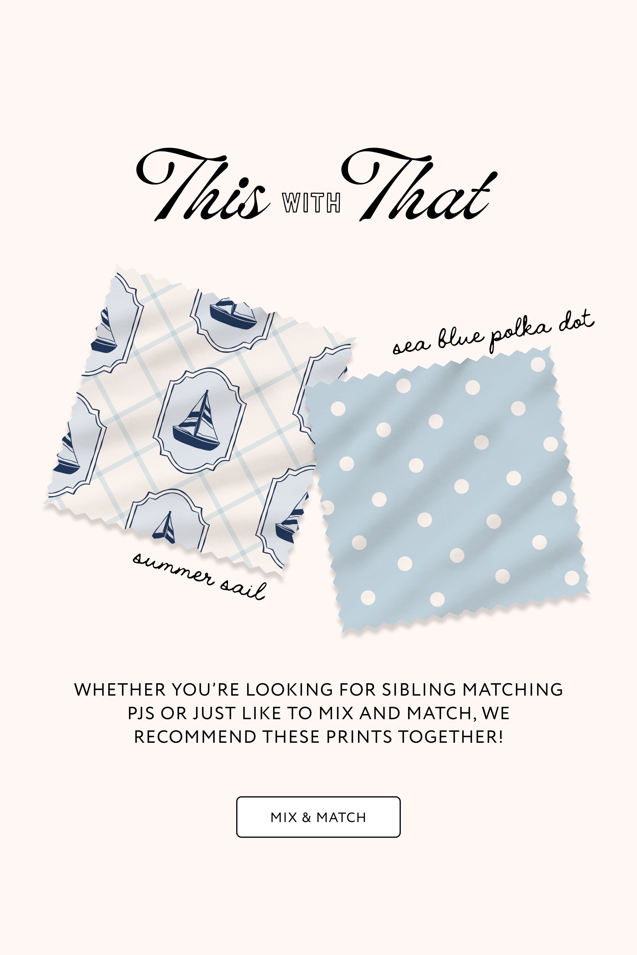 Sea Blue Polka Dot Women's Short Set