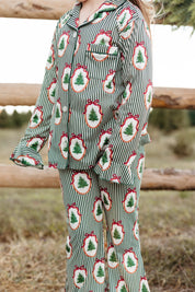 All Spruced Up Girls' Long Sleeve Ruffle Flare Set - IMJ x Sarah Knuth
