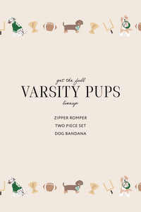 Varsity Pups Two Piece Set