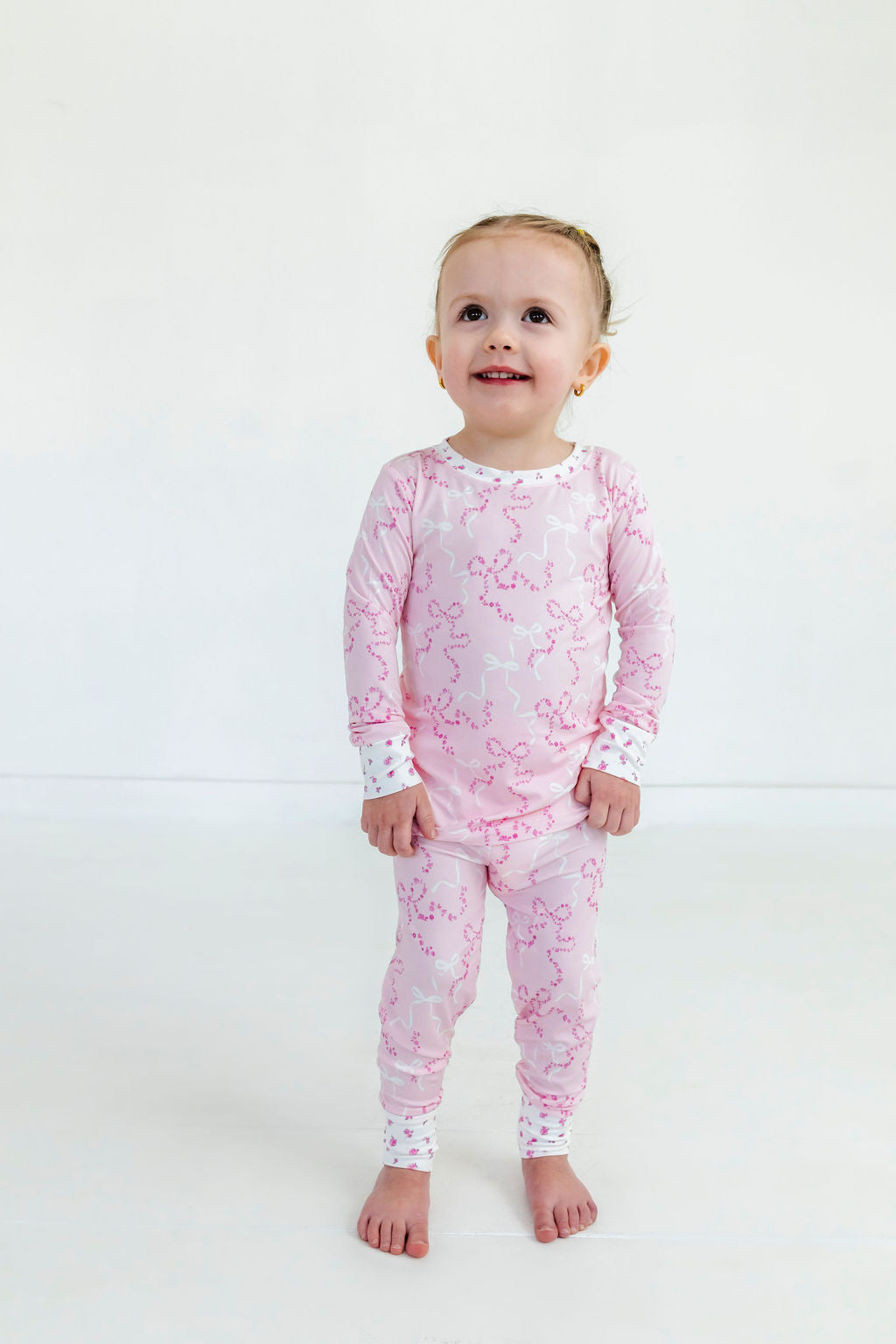 Cora Floral Bows Two Piece Set