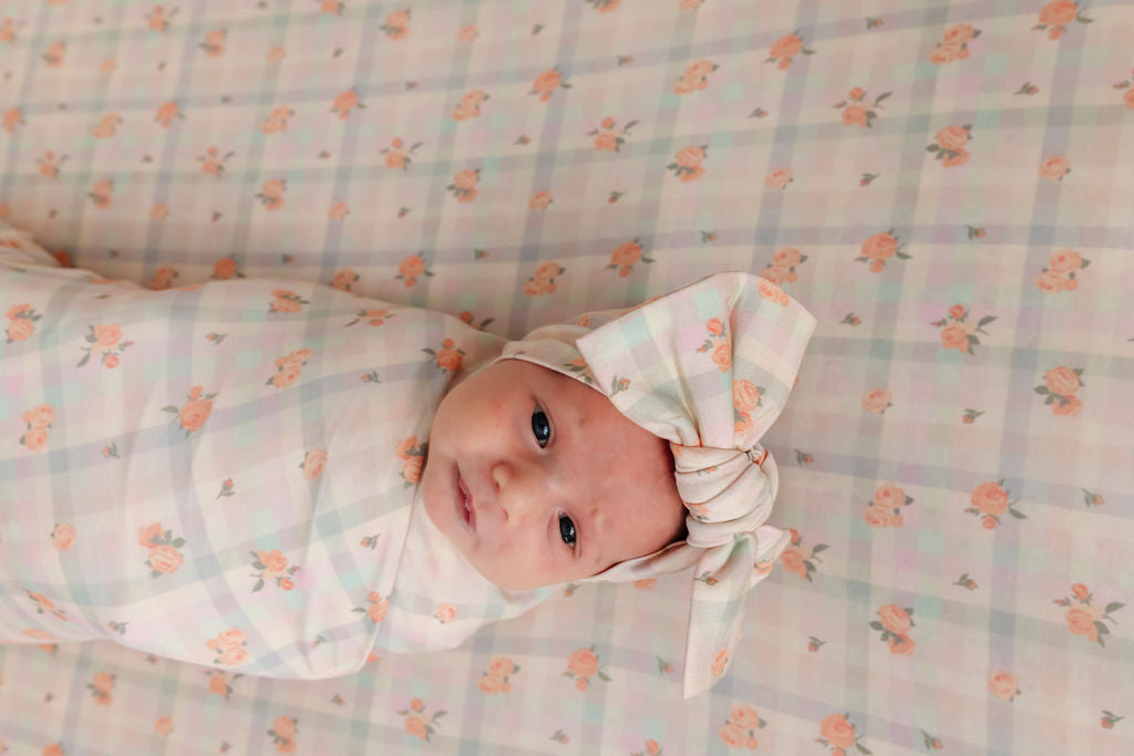 Frankie Plaid Swaddle
