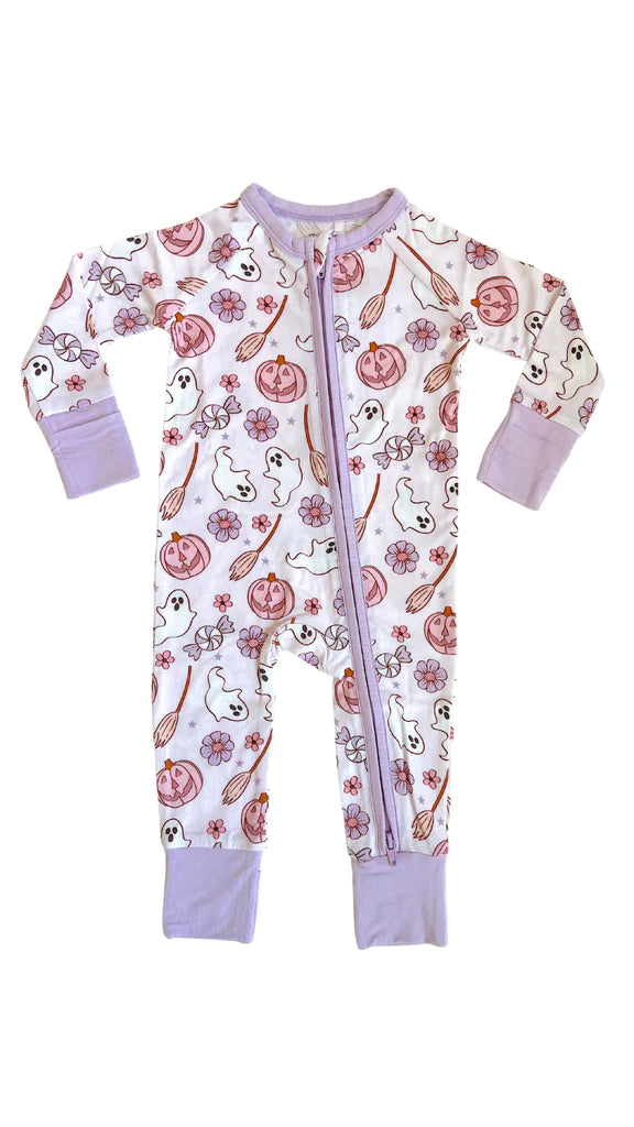 Boo Babe Zipper Romper.