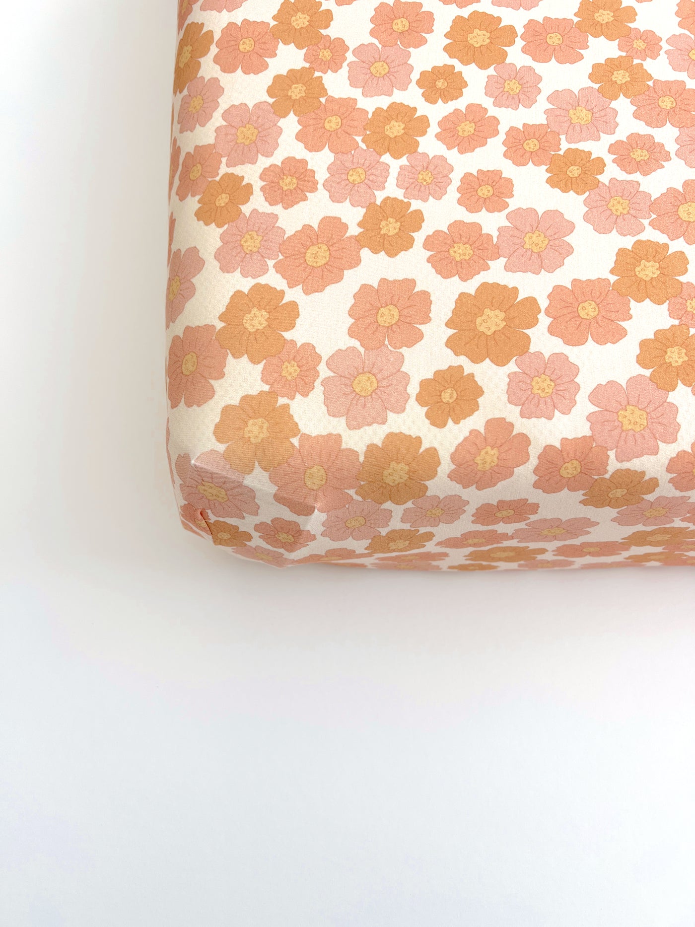 Ella Floral Crib Sheet.