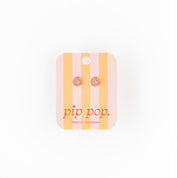 Pink Seashell Stud