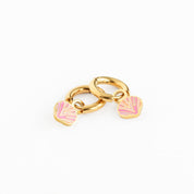 Pink Seashell Charm