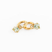 Blue Rose Charm
