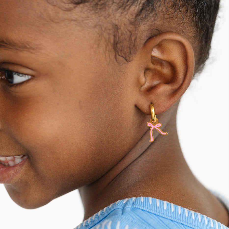 Pink Bow Charm