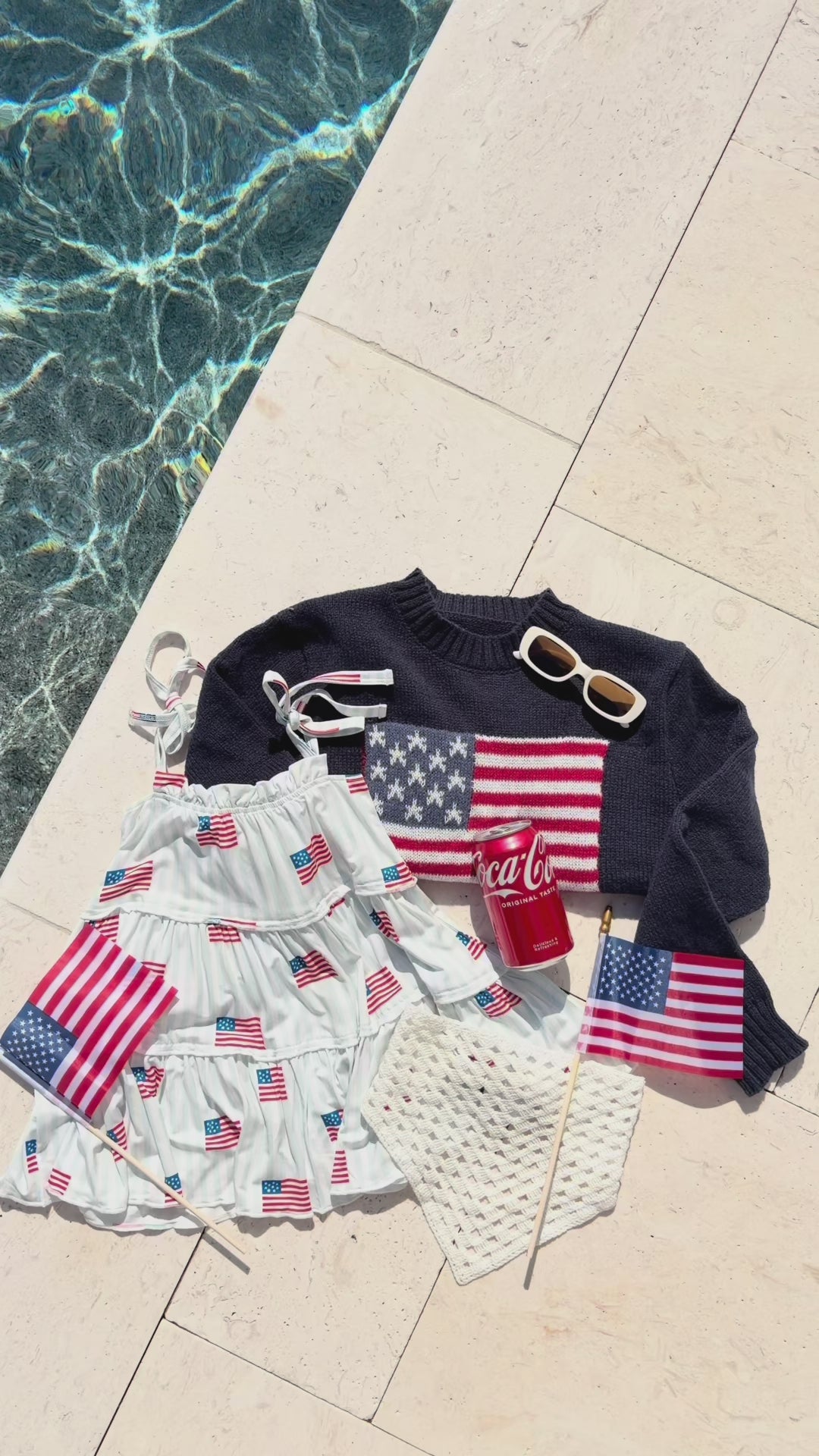 All American Tier Twirl Dress