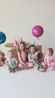 Birthday Girl Zipper Romper