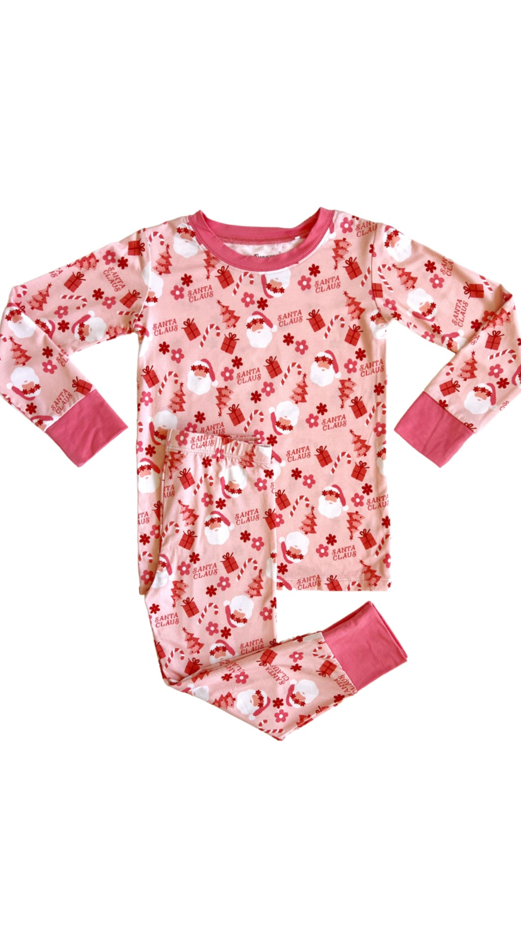 Pink Santa Two Piece Set.