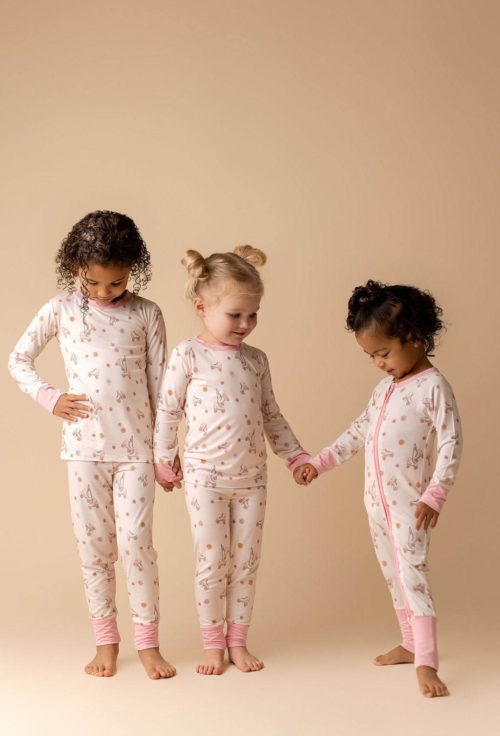Roller Skates Two Piece Set.
